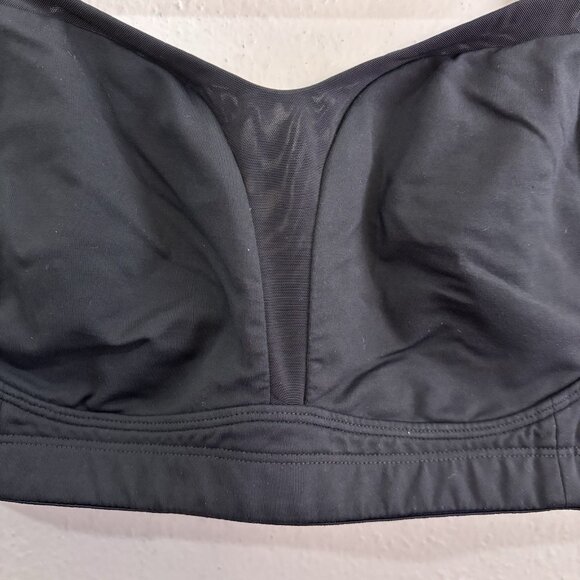 Lululemon Ta Ta Tamer Bra Black Strong Support Size 38D  Full Coverage - Picture 3 of 6
